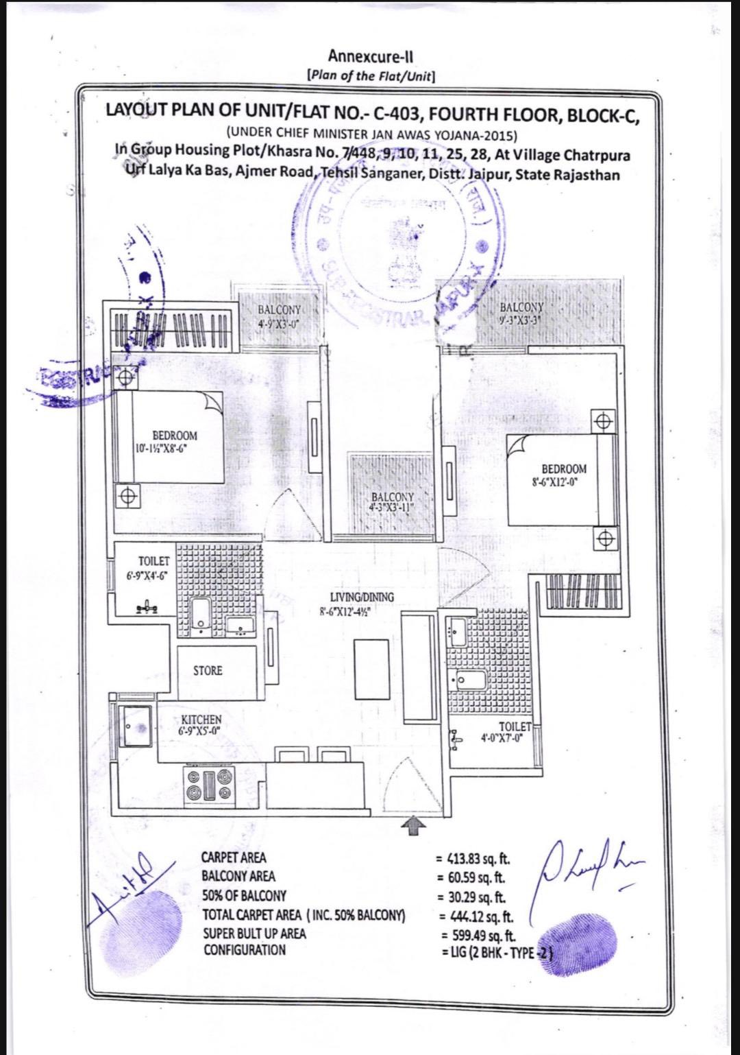 2 BHK Flat for Sale Near Ajmer Highway | Jaipur Plots-Ajmer Road-Jaipur